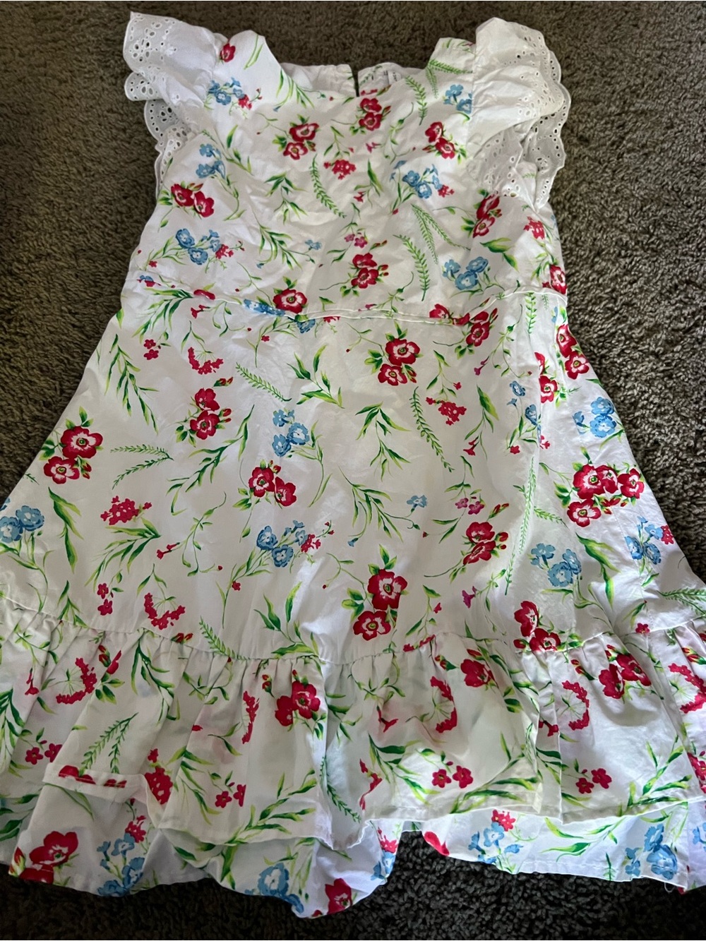 Girls mini floral dress